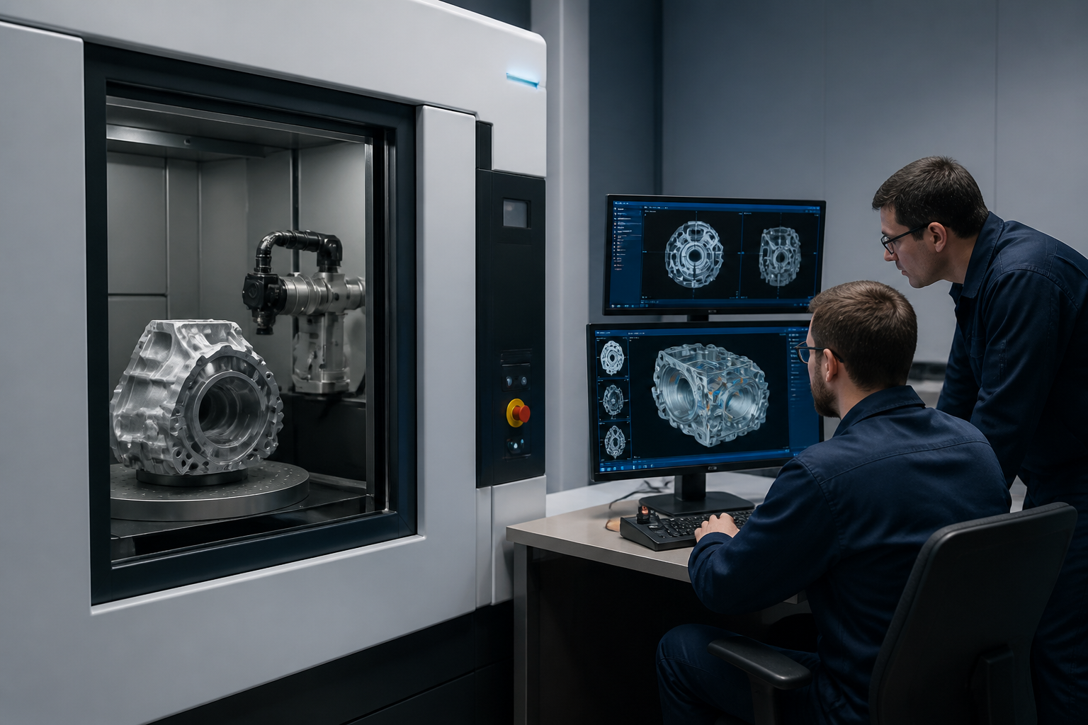 AI Vision + tööstuslik CT: defektide tuvastamine 10 korda kiirem