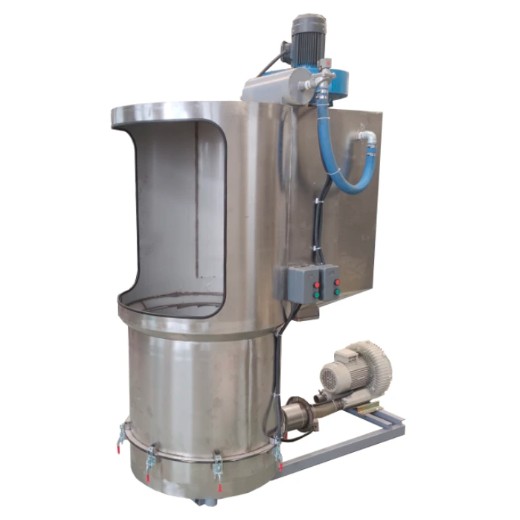 Ujuv liivamasin koos tolmueemalduskihiga 800 mm